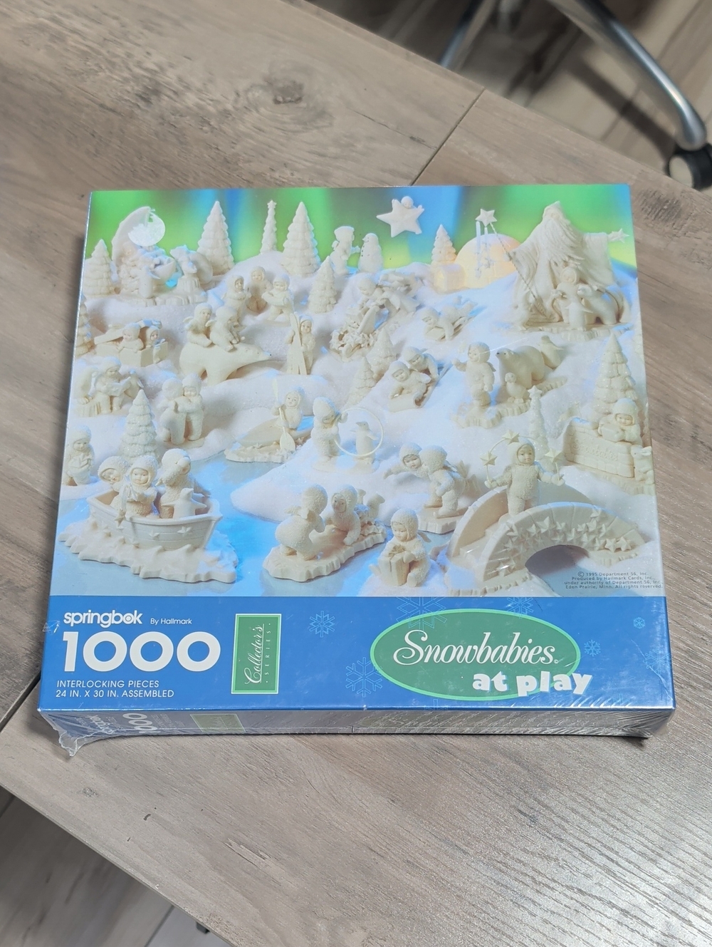 1,000 Piece Jigsaw Puzzle Snowbabies at Play **New**
